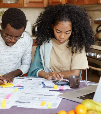 Building a family budget and sticking to it